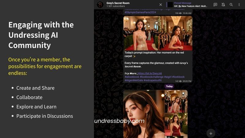 Engaging with the Undressing AI Community
